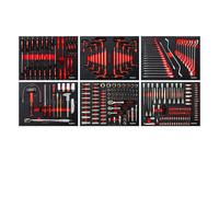 Set Di Inserti Mephisto Con Dadi, Cacciaviti E Altro In Schiuma