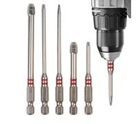 Set di Inserti per Avvitatore,6 Pezzi Utensile Universale A Gambo Esagonale | Set Punte Lunghe Di Sicurezza Per Avvitatore - Per Bricolage Miglioramento Casa Elettronica Manutenzione Auto Officina Gar