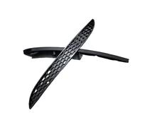 Set di inserti riflettenti for paraurti posteriore nero lucido a nido d'ape adatti for BMW Serie 1 F20 F21