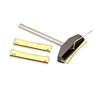 Set di installazione per tasti in metallo resistente alla corrosione, con vari inserti adatti per strumenti a corda e tasti per chitarra elettrica