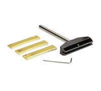 Set di installazione per tasti in metallo resistente alla corrosione, con vari inserti adatti per strumenti a corda per chitarra elettrica, strumento di riparazione dei tasti