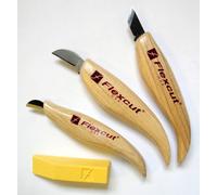 Set di intaglio per chip KN115 Flexcut INTAGLIO LEGNO