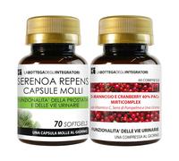 Set di Integratori per la Prostata e per le vie Urinarie | Serenoa Repens 70 Sof