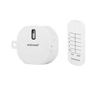 Set di Interruttori per Garage con Telecomando a 2 Canali - Plug & Connect - max. 300 W, Smartwares - SH4-99558