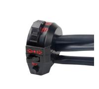 Set di interruttori per manubrio del motociclo da 22 mm Set di interruttori per clacson a sinistra a destra Avviamento elettrico compatibile con parti del motociclo XL XR 250 400 600(left)