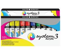 Set Di Introduzione Per Pittura Acrilica Daler Rowney System 3 10 X 22Ml