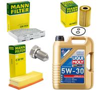 Set Di Ispezione Olio 5L Filtro Olio Vite D'Olio Per Audi Seat Skoda VW