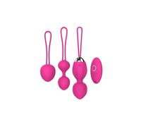 Set di Kegel vibrante 3 pezzi, rosa