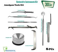 Set di Laboratorio Dentale Amalgama Strumenti per Composito Restorative Tools CE