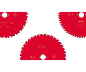 Set di lame circolari "Die Roten" 250 / II small red