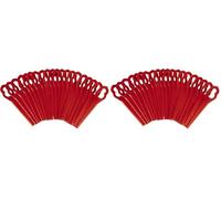 Set di lame di ricambio originale Einhell (accessorio per tagliabordi, 20 lame in plastica, per tagliabordi a batteria GE-CT 18 Li, GC-CT 18/24 Li, GC-CT 18/24 Li P, larghezza di taglio 24 cm).