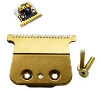 Set di lame di ricambio professionali per rifinire i capelli compatibili con BaBylissPRO Barberology FX787 e LoPROFX Trimmers FX726 (oro)