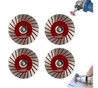 Set Di Lame Diamantate Da 1,57" Per Un Taglio Di Precisione Della Pietra Semplificato, Mini Set Di Lame Diamantate Professionali Multifunzionali, Utensili per Intaglio, Tagliapiastrelle(4PCS)