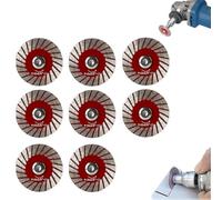 Set Di Lame Diamantate Da 1,57" Per Un Taglio Di Precisione Della Pietra Semplificato, Mini Set Di Lame Diamantate Professionali Multifunzionali, Utensili per Intaglio, Tagliapiastrelle(8PCS)