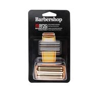 Set Di Lame E Lamina Di Ricambio Doppie For Rasoio Da Barbiere FXRF2, Compatibile Con Babyliss, Rasoio A Lamina Senza Fili(Rose Gold)