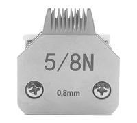 Set Di Lame In Acciaio Staccabili For Tosatrice For Cani Da Compagnia 7FC, Compatibile Con Tosatrici Andis, AG, AGC, AGP, AGRC, Oster A5, Wahl Serie KM10(G5-8N-0.8mm)