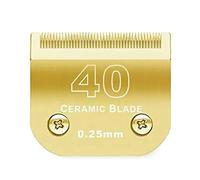 Set Di Lame In Ceramica Staccabili For Tosatrice For Cani Da Compagnia, Compatibile Con Andis, Compatibile Con Oster, A5, Tosatrici Serie KM10 Lama For Tagliacapelli A Taglio Liscio(40(0.25mm))