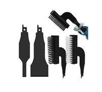 Set di Lame per Raschietto per Alternativa, Accessori e Adattatori per Utensili Alternativi Neri per Seghe Alternative, 4 Pezzi