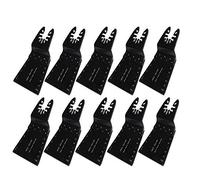 Set di lame per seghe multiutensili, 10 pezzi, lame oscillanti per utensili multiuso per il taglio del legno