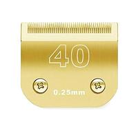 Set Di Lame Professionali In Ceramica For Tosatrice For Cani Da Compagnia Staccabile, Compatibile Con Andis, Compatibile Con Oster A5, Compatibile Con Wahl, Tosatrici Serie KM10(40(0.25mm))