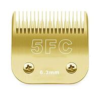 Set Di Lame Professionali In Ceramica For Tosatrice For Cani Da Compagnia Staccabile, Compatibile Con Andis, Compatibile Con Oster A5, Compatibile Con Wahl, Tosatrici Serie KM10(5FC(6.3mm))