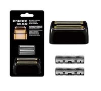 Set Di Lamine E Lame Di Ricambio, Compatibile Con BaByliss PRO, Rasoio A Doppia Lamina In Metallo Senza Fili Barberology FXFS2(BLACK)