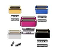 Set Di Lamine E Lame Di Ricambio, Compatibili Con BaByliss, Rasoio A Doppia Lamina In Metallo Senza Fili Barberology PRO FXFS2(PINK)