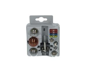Set di lampade BOSCH H1 Maxibox +P21W PY21W T4W P21/5W W5W C5W 2x10A 1X15A 1X20