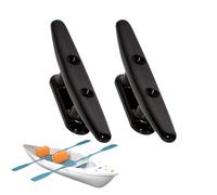 Set di lampade da barca in nylon - 4 pollici robuste cinghie di ancoraggio marine, supporto per fune anticorrosione, struttura robusta con superficie liscia, forte lampada per kayak, sci, nautica