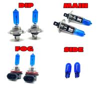 Set Di Lampadine Xenon 55W H7 H1 H11 501 7500K Per Citroen Dispatch 16-