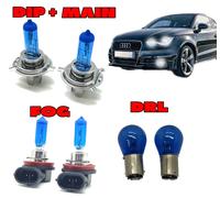 Set Di Lampadine Xenon H4 H11 55W 380 7500K Per Jeep Cherokee 2014-