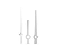 Set di lancette per movimento 1570, kit di ricambio per lancette delle ore, dei minuti e dei secondi, ricambi in lega per la riparazione degli orologi, dal design leggero, ideale (1570 argento non