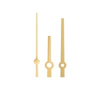 Set di lancette per movimento 1570, kit di ricambio per lancette delle ore, dei minuti e dei secondi, ricambi in lega per la riparazione degli orologi, dal design leggero, ideale (1570 senza oro