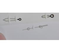 Set Di Lancette Per Orologio Omega Seamaster Diver 300M 368.1042 Pre Bond