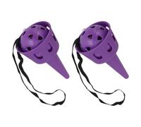 Set di lancio della palla in plastica con superficie opaca, impugnatura stabile, colore viola per esercizi di riflessivitÃ