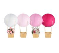 Set di lanterna di carta in mongolfiera | Centrotavola Creative Candy Box | per docce per bambini, Natale, incontri di famiglia | Forniture per feste decorative uniche