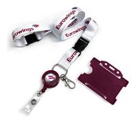 Set Di Lanyard Con Logo Eurowings