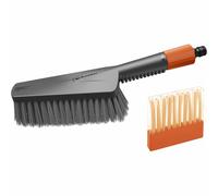 Set di lavaggio Cleansystem con spazzola manuale M soft grigio incl. 10 saponette