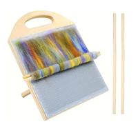 Set di lavagne per miscelare la lana, include pennello per cardatura, 2 bastoncini lunghi, 2 supporti posteriori e tavola per sfumare, ideale per infeltrire ad ago, mescolare colori e nizzare fibre di