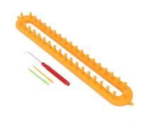 Set di lavoro a maglia in plastica per realizzare sciarpe, cappelli, maglioni, scialli, guanti, calzini e abbigliamento per bambini utilizzando tecniche tradizionali a mano (36 cm)