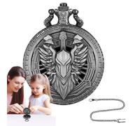 Set di - Lega | da gioco | da gioco | Con cassa retrò orologio da tasca per giochi di ruolo, uomini e donne, di ruolo poliedrici per regali, RPG