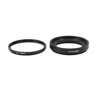 Set di Lenti da 52 Mm Set di Lenti UV Filtro Cappellino Riduce la Bagliore 'obiettivo per RF 35mm F1.8 Accessori per Fotografie per le Lenti Macro