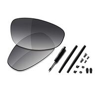 Set di lenti di ricambio e gomma per occhiali da sole Oakley Juliet., (High Defense - Grey Gradient Tint Polarized), Taglia unica