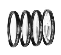 Set di Lenti Macro - WALIMEX - 62 mm - Diottrie +1/+2/+4/+10 - Nero - Trasparente
