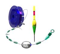 Set Di Lenze Con Bobber Da - Kit Automatico Portatile Con Galleggiante Cangiante | Gruppo Lenza Con Galleggiante Scorrevole Pronto All'Uso,Per Laghi, Stagni, Mare, Barca, Attività All'Aperto, Viaggi,