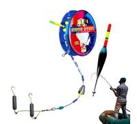 Set Di Lenze Preannodate Da Pesca Galleggiante Luminoso Pronto All'Uso