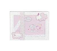 Set di Lenzuola di Coralina per Mini Culla "Baby Love" in rosa