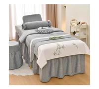 Set Di Lenzuola per La Bellezza Da Sei Pezzi, Lenzuolo per Massaggi, Lenzuolo per Shampoo Terapeutico, Design A Copertura Totale A 360°(Multi-colored/F,180x70x55 cm)