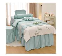 Set Di Lenzuola per La Bellezza Da Sei Pezzi, Lenzuolo per Massaggi, Lenzuolo per Shampoo Terapeutico, Design A Copertura Totale A 360°(Multi-colored/B,190x70x55 cm)