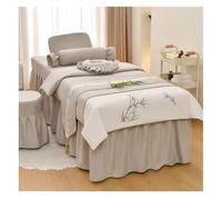 Set Di Lenzuola per La Bellezza Da Sei Pezzi, Lenzuolo per Massaggi, Lenzuolo per Shampoo Terapeutico, Design A Copertura Totale A 360°(Multi-colored/E,185x70x55 cm)